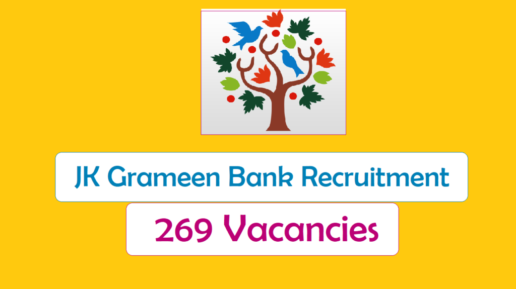 JK Grameen Bank Recruitment Jobs 2023, Apply Online JKBOSE